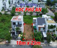 🌱 BÁN NHANH NỀN HIẾM BIỆT THỰ 10m x 23m ĐƯỜNG B9 KDC PHÚ AN, CẦN THƠ