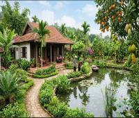 CG. ĐẤT CÔNG NGHỈ DƯỠNG cách trung tâm TP CẦN THƠ CHỈ 7km - giá chỉ 2,9 tr/ m2