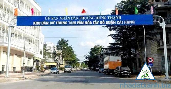 Bán nền đường 1B khu Văn Hoá Tây Đô, phường cái Răng, thành phố Cần Thơ