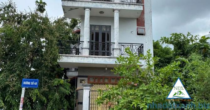 Bán nhà GÓC 1 trệt 2 lầu KDC 586, P. Hưng Phú, TP Cần Thơ. DT 96.6m2, giá 4.6