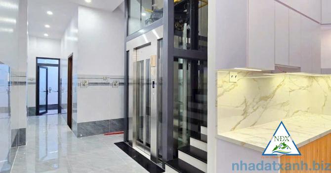 Bán nhà trệt 2 lầu mới xây (CÓ THANG MÁY) KDC Phú An, P. Hưng Phú, TP Cần Thơ. Gần chợ 586