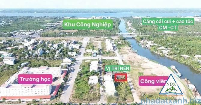 CG 💚 GIÁ TỐT: 1 TỶ 850 TRIỆU NỀN B7 VIEW CÔNG VIÊN KDC TÂN PHÚ,PHƯỜNG HƯNG PHÚ ,TP CẦN THƠ.