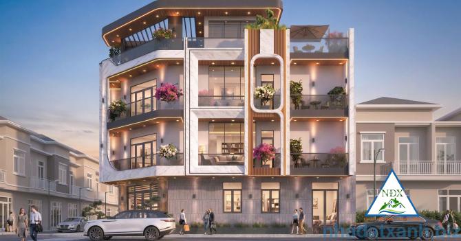 SIÊU PHẨM CĂN GÓC 4 TẦNG – 2 MẶT TIỀN KDC HỒNG LOAN, TP. CẦN THƠ  Sở hữu vị trí nổi bật ngay góc