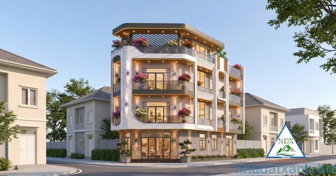 SIÊU PHẨM CĂN GÓC 4 TẦNG – 2 MẶT TIỀN KDC HỒNG LOAN, TP. CẦN THƠ  Sở hữu vị trí nổi bật ngay góc