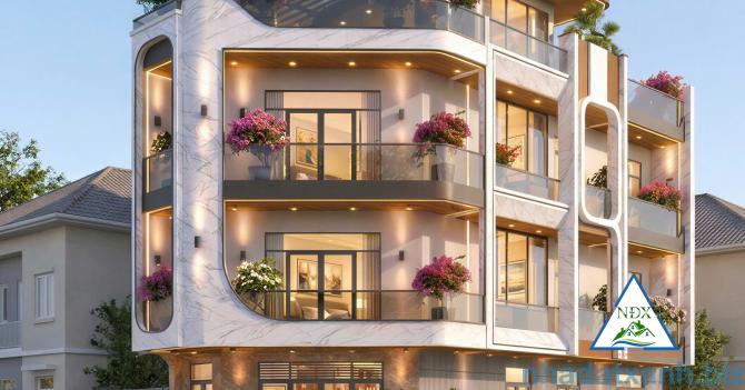 SIÊU PHẨM CĂN GÓC 4 TẦNG – 2 MẶT TIỀN KDC HỒNG LOAN, TP. CẦN THƠ  Sở hữu vị trí nổi bật ngay góc